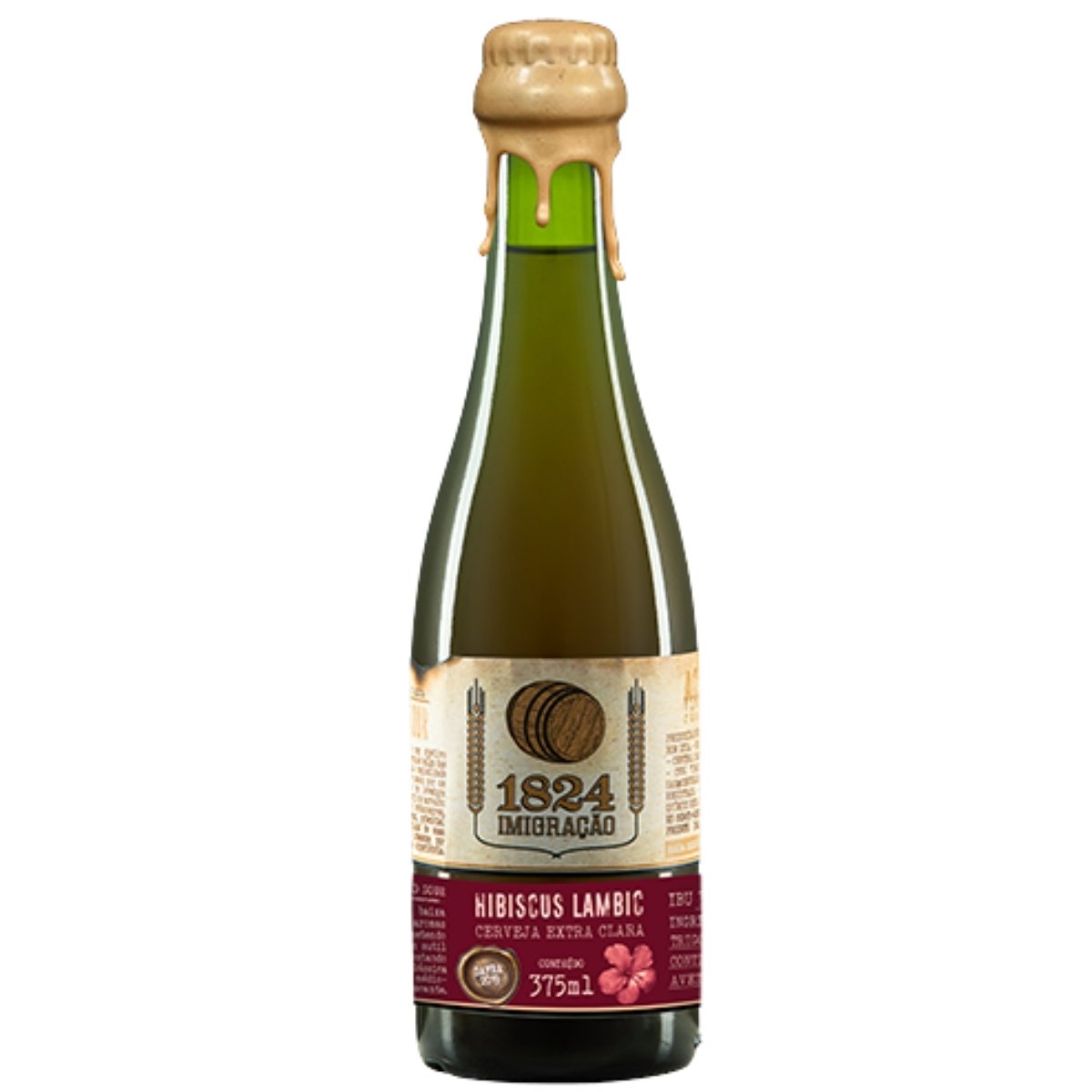 Cerveja 1824 Imigração Sour Hibiscus Lambic 375ml | Costi Bebidas