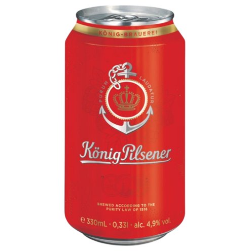 Cerveja Konig Pilsener Lata 330ml 