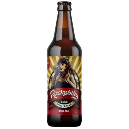 Cerveja Rockabilly Red Ale 500ml Cerveja Rockabilly Red Ale 500ml