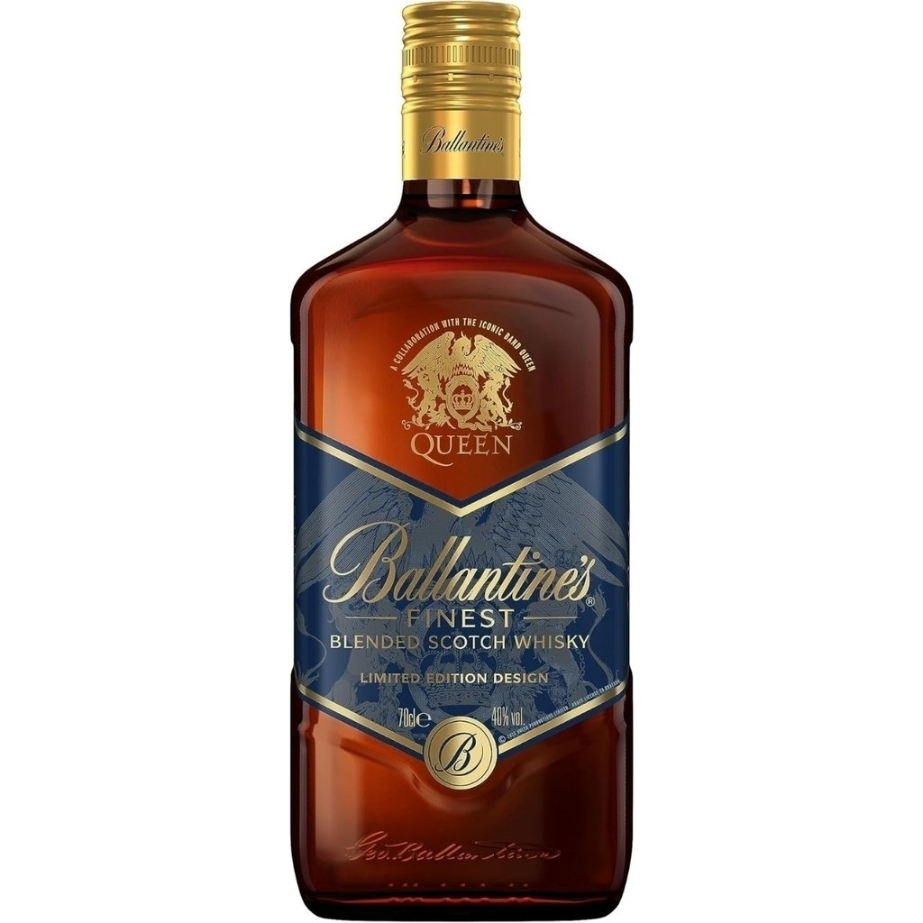 Whisky Ballantines Finest 8 anos 750ml Edição Limitada Queen