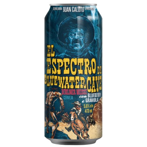 Cerveja Juan Caloto El Espectro de Bluewater Cave 473ml - Somente Porto Alegre 