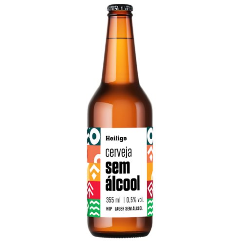 Cerveja Heilige Hop Lager Sem Álcool 355ml 