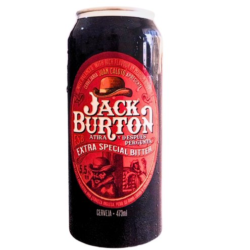 Cerveja Juan Caloto Jack Burton ESB Extra Special Bitter 473ml 