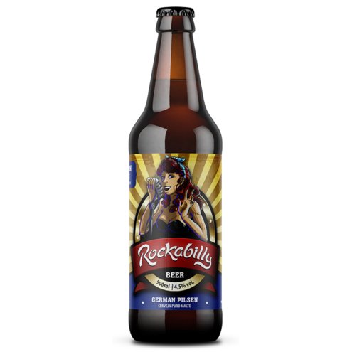 Cerveja Rockabilly German Pilsen 500ml 