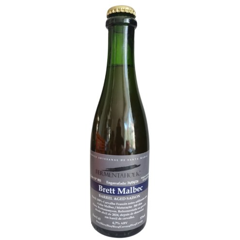 Cerveja Fermentaholic Brett Malbec 375ml 