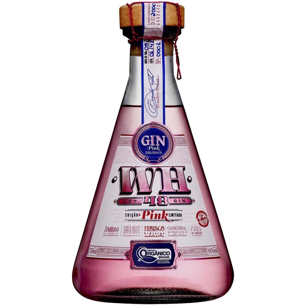 Gin Wh 48 London Dry Pink 750 ml | Costi Bebidas