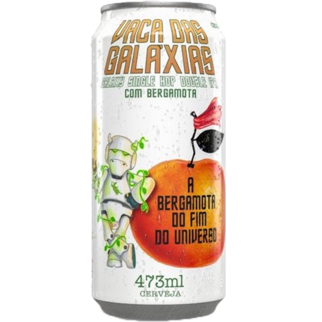Cerveja Seasons Vaca das Galáxias Bergamota Lata 473ml - Somente