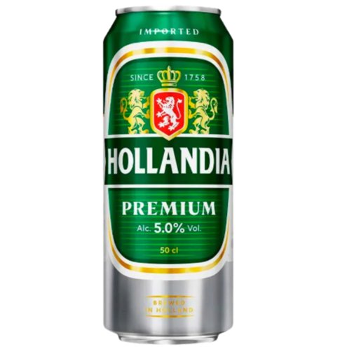 Cerveja Hollandia Premium Lata 500ml 