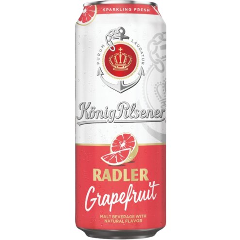 Cerveja Konig Pilsener Radler Grapefruit Lata 500ml Cerveja Konig Pilsener Radler Grapefruit Lata 500ml