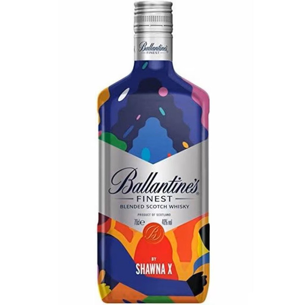 Whisky Ballantines Finest 8 anos 750ml Edição Limitada Shawna X