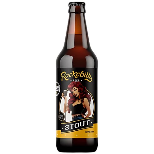 Cerveja Rockabilly Stout 500ml 