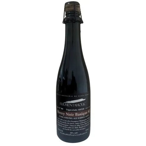 Cerveja Fermentaholic Henry Noir Basique #2 375ml Cerveja Fermentaholic Henry Noir Basique #2 375ml