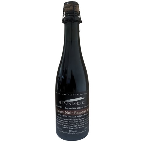 Cerveja Fermentaholic Henry Noir Basique #2 375ml 