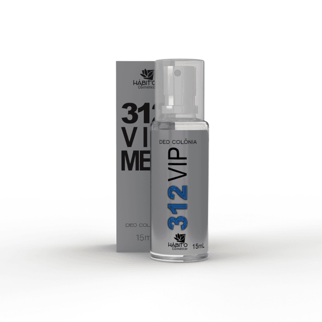 Deo Colônia 312 Vip Men 15ml Hábito Cosméticos | Mais Cosméticos