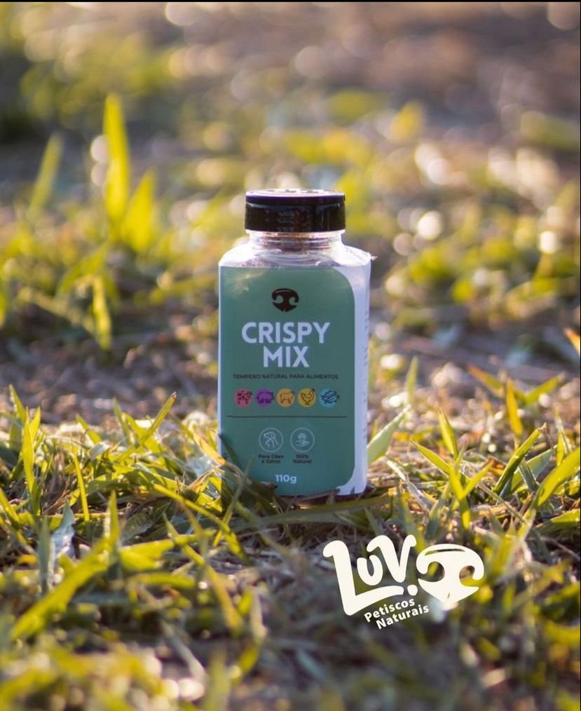 SABORIZANTE CRISPY MIX LUV 110GR | Miau Pet
