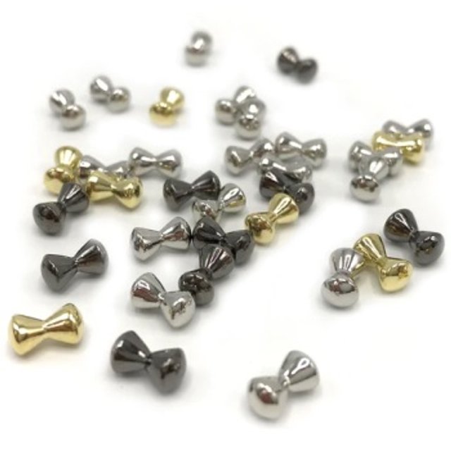 25Pcs Brass Dumbbell Fly Tying Barbell Nymph Flies Red