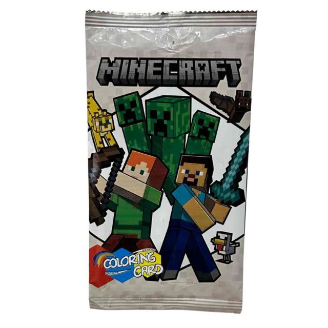 COLORINDO CARDS MINECRAFT | ROBOTOYBRINQUEDOS