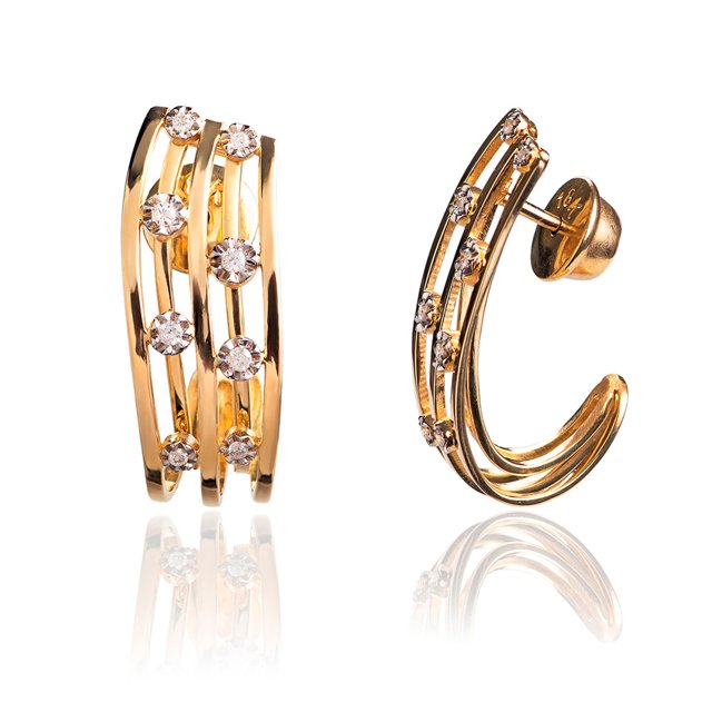 Brinco de Ouro 18K  Constellation