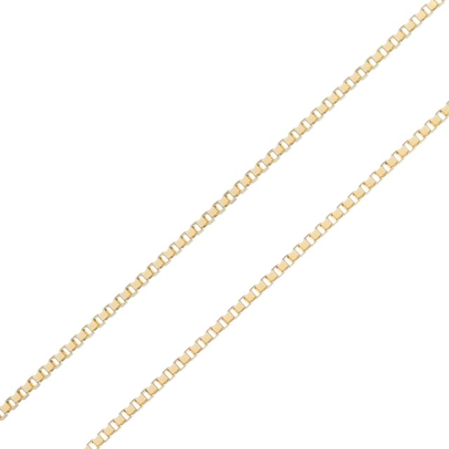 Corrente de Ouro 18K Veneziana 45 cm 1,00 grama