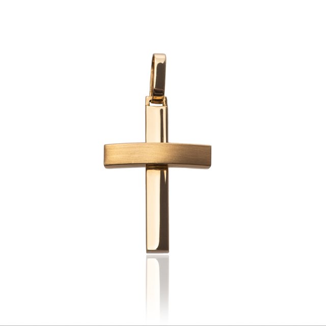 Pingente de Ouro 18K Crucifixo