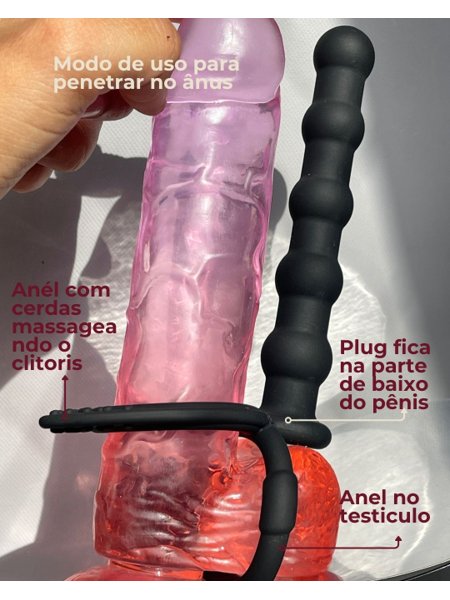 PLUG PARA DP COM ANEL DUPLO - Import | Exprimenter PLUG PARA DP COM ANEL DUPLO - Import | Exprimenter