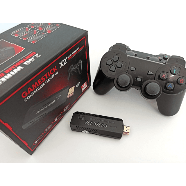 Video Game Retro 90 Mil Jogos 2 Controles com fio 64GB