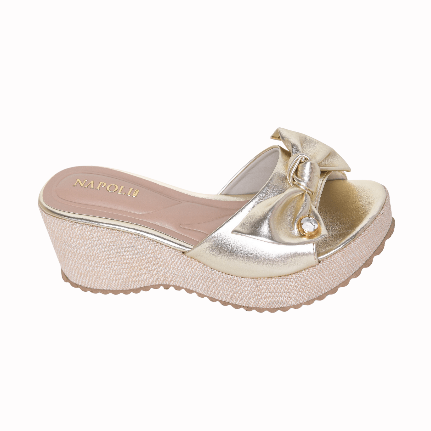 Tamanco Anabela Rampa Média Solado Antiderrapante