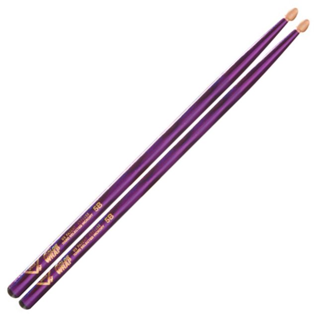 Baqueta Vater Color Wrap 5B Purple Optic (Saldão)