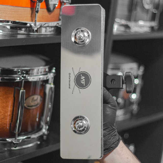 Stack Hi Hat NF Artesanal Com Clamp 30cm | 100% Batera Drum Shop ...