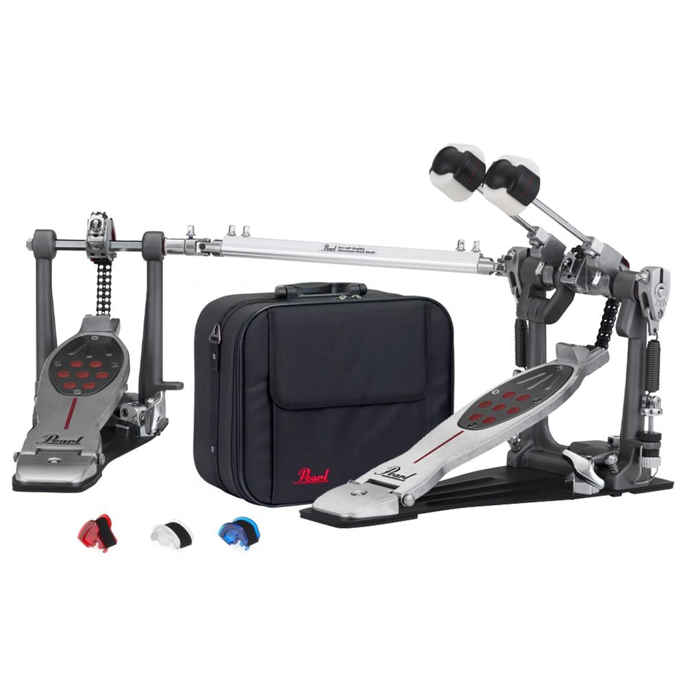 Pedal Duplo Pearl P-2052C Eliminator RedLine | 100% Batera Drum Shop |  Bateria Como um Estilo de Vida