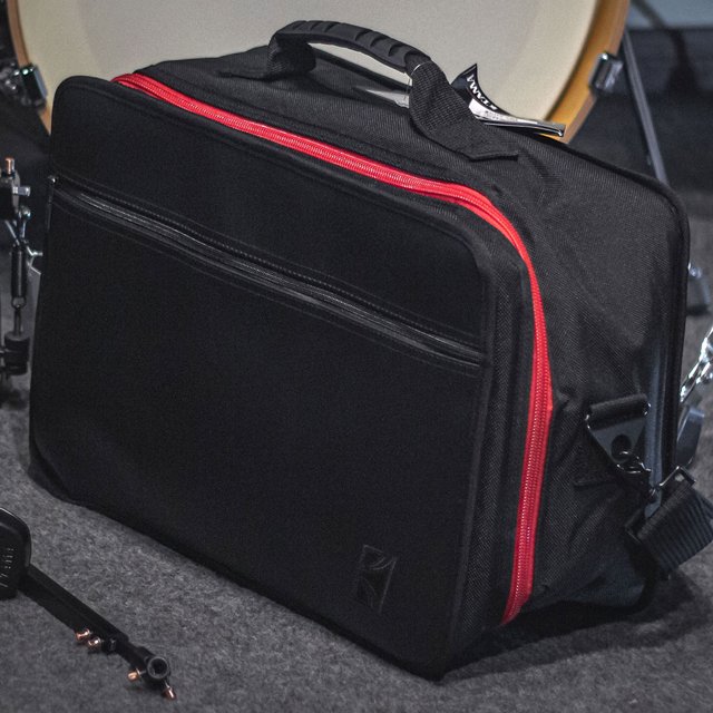Tama POWERPAD Pedal Bag PBP100 – Stabile Transporttasche Für Einzel-Drum-Pedale (220x190x400 Mm, Schwarz)