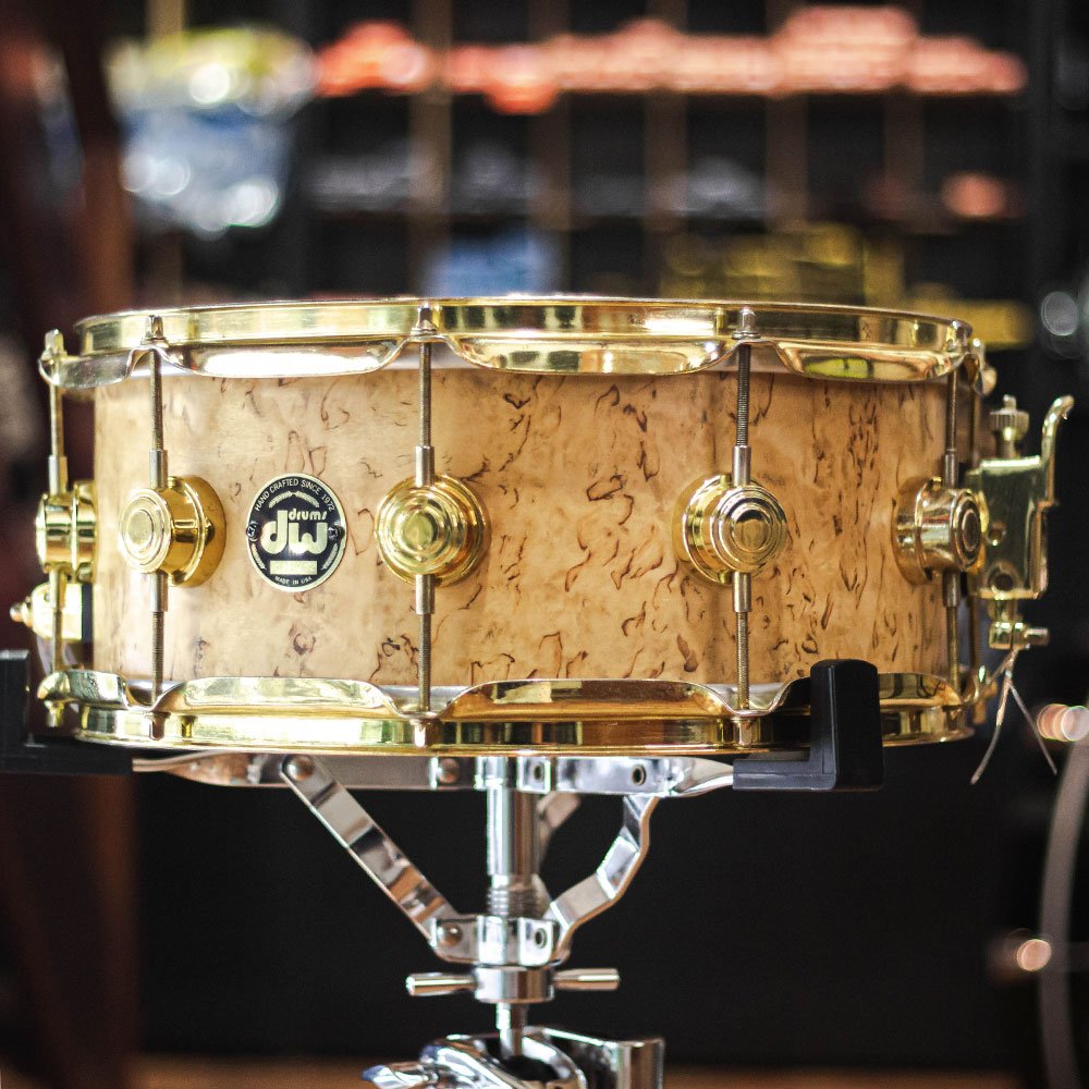 アメリカ　アンティーク　木彫り　PARA BR TOTA 96 Caixa DW All Maple Shell 14X6