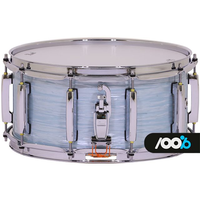 Caixa Pearl Session Studio Select 14X6,5 Birch / Mahogany Ice Blue Oyster STS1465S/C414