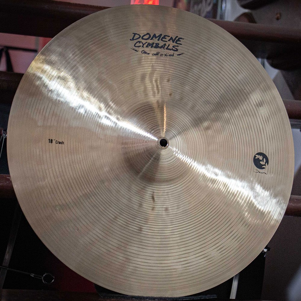 Crash Domene Cymbals Dante Series 18