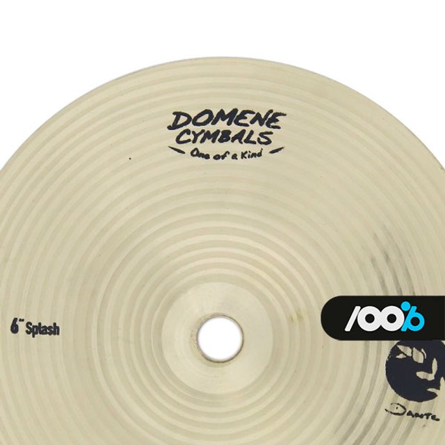 Splash Domene Cymbals Dante Series 06" Liga B20 6SPDT