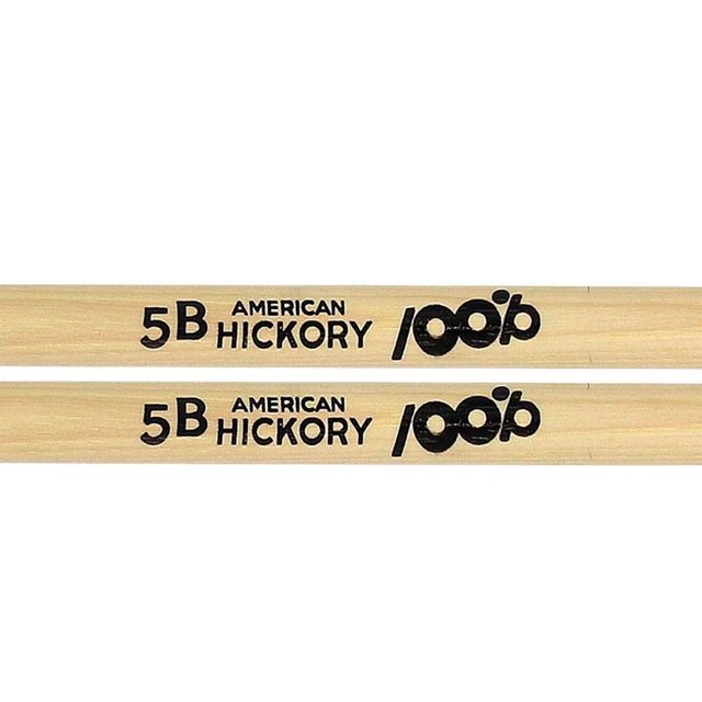 Baqueta 100% Batera 5B American Hickory Long