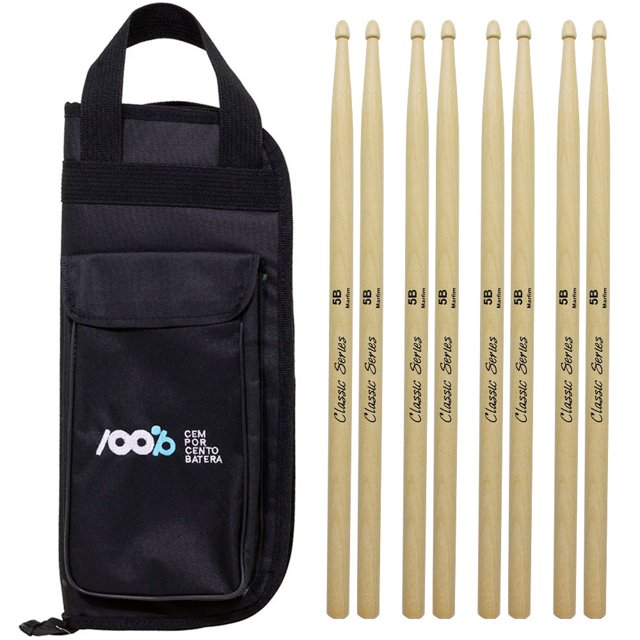 Bag Baqueta 100% Batera + Pack Liverpool Classic 5B Marfim 4 Pares