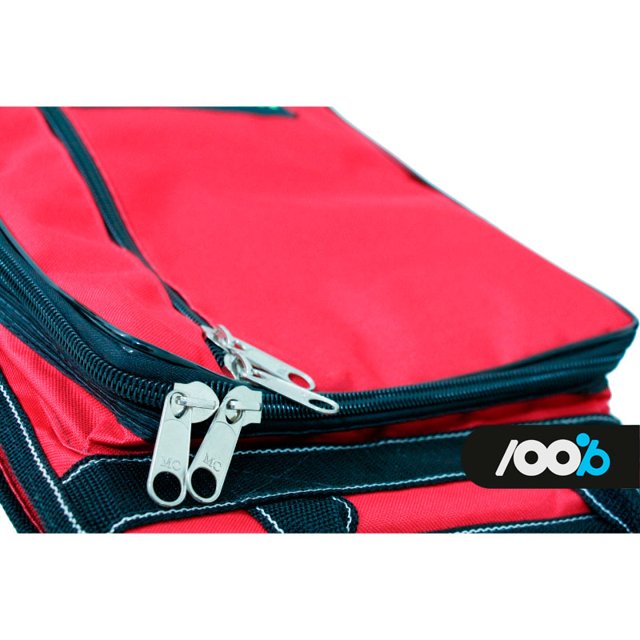 Bag Porta Baquetas Gavazzi Case Nylon Luxo Com Alça Tipo Mochila (Vermelho)