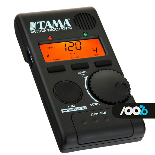 Metrônomo Tama New Rhythm Watch Mini RW30 Modelo Compacto