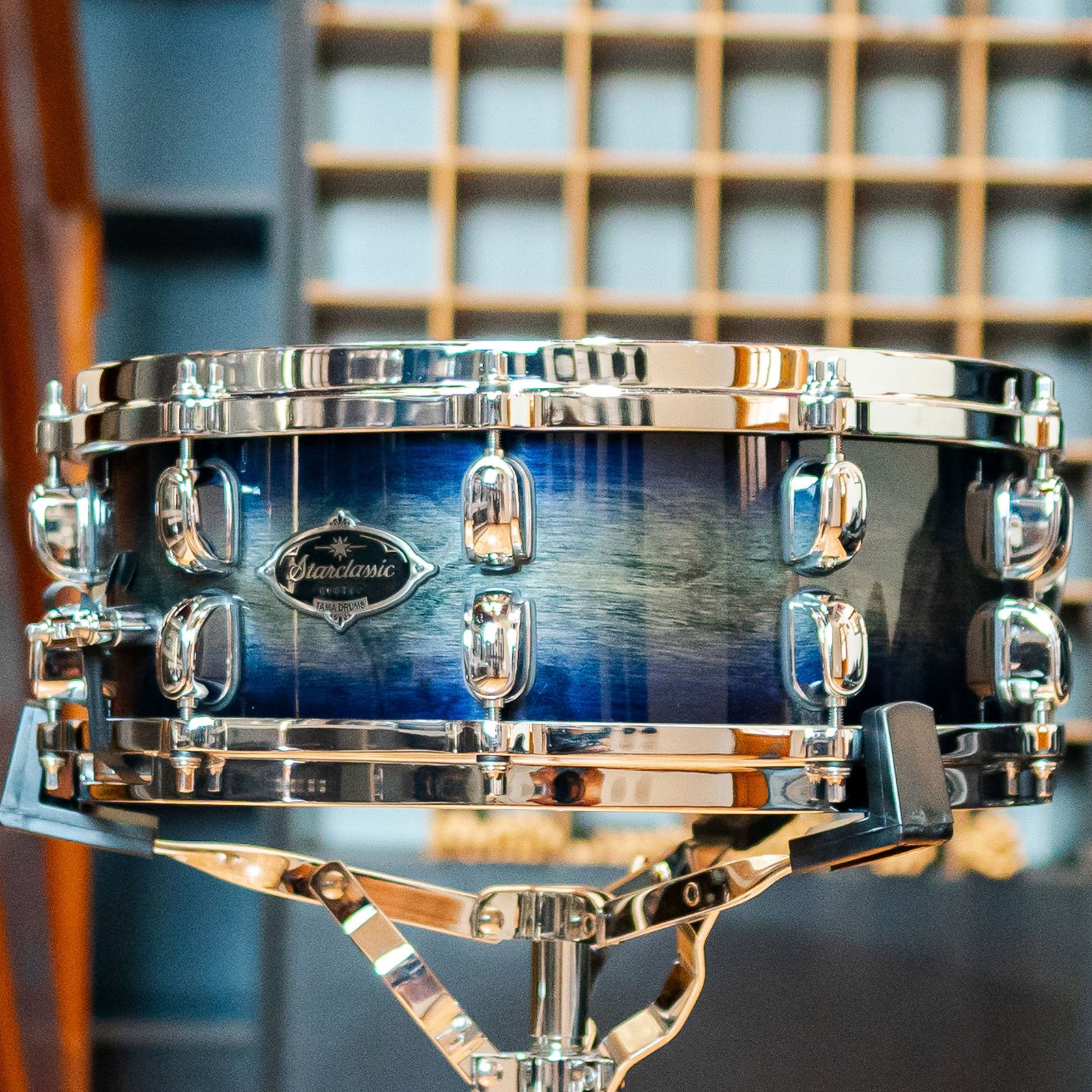 Tamatebako☆55様 Caixa Tama Starclassic Performer 14x5,5 Birch / Bubinga Smoky