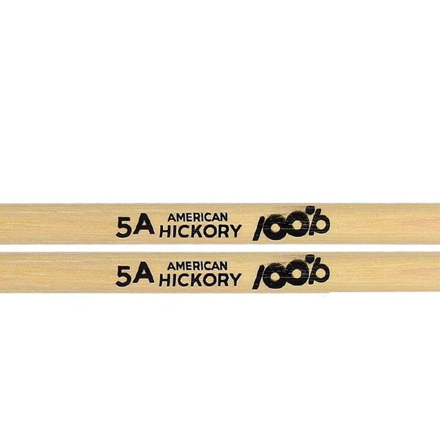 Baqueta 100% Batera 5A American Hickory Long