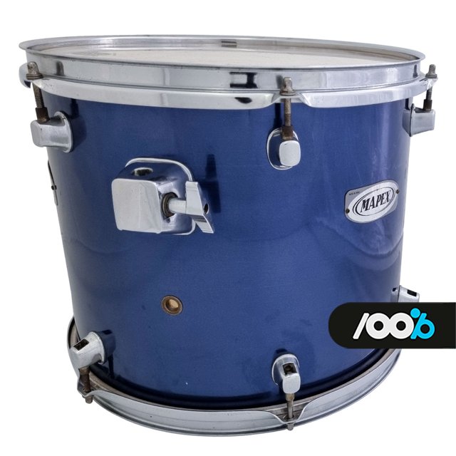 Tom Mapex Q Series 13x10" Com Clamp e Holder Seminovo 100 Batera Drum Shop Bateria Como um
