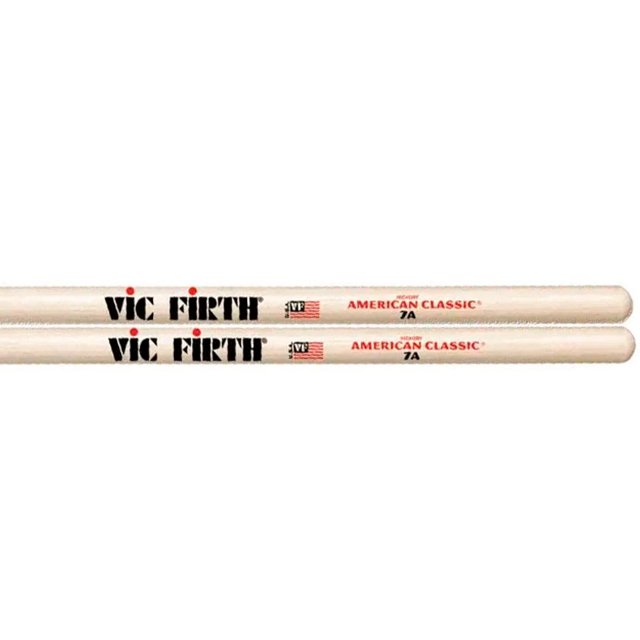 Baqueta Vic Firth American Classic 7A Hickory
