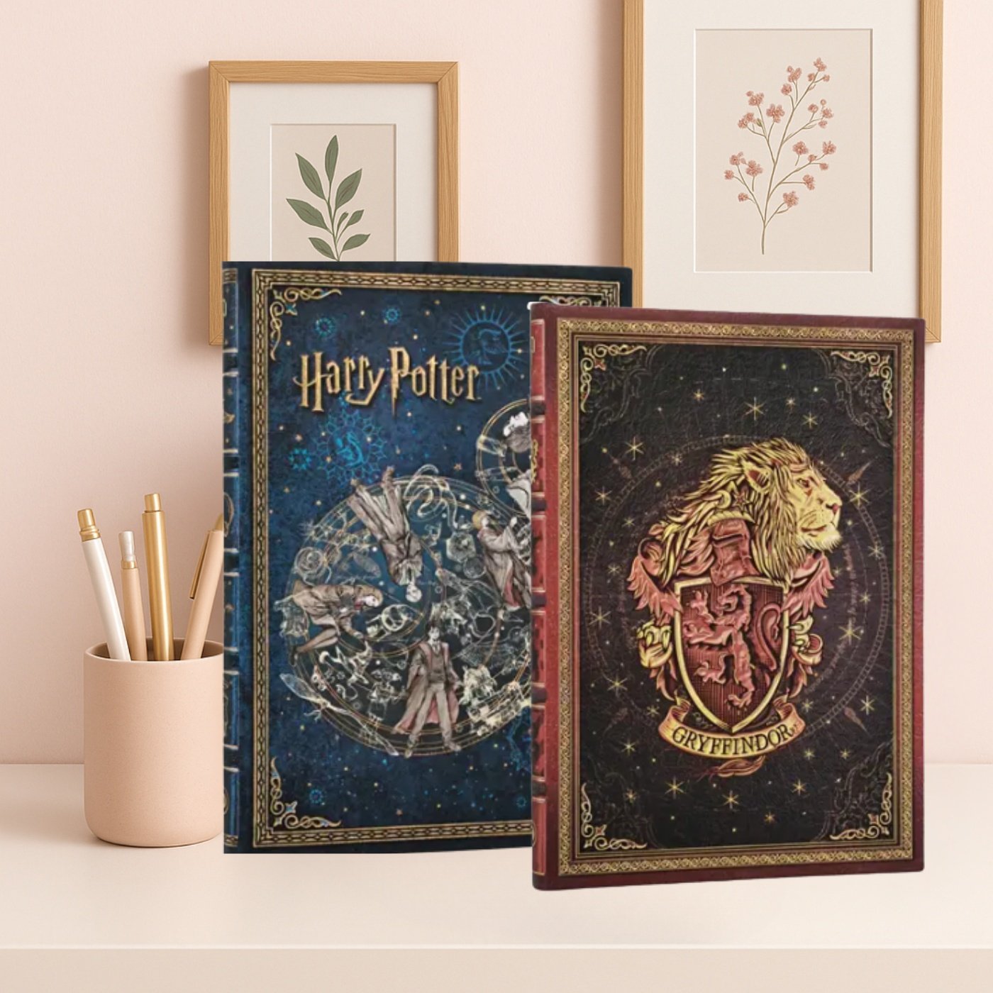 Kit Caderno Harry Potter Paperblanks: Legends of Hogwarts + Casas