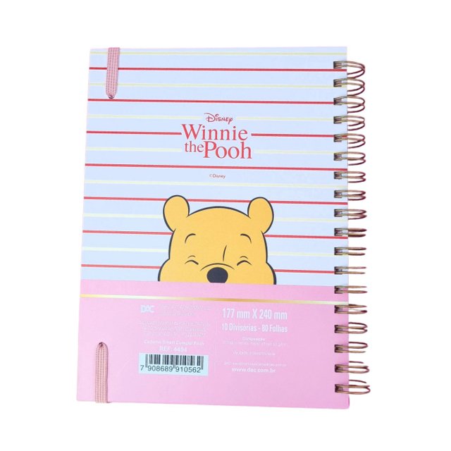 Caderno Smart Colegial Disney Pooh - Dac
