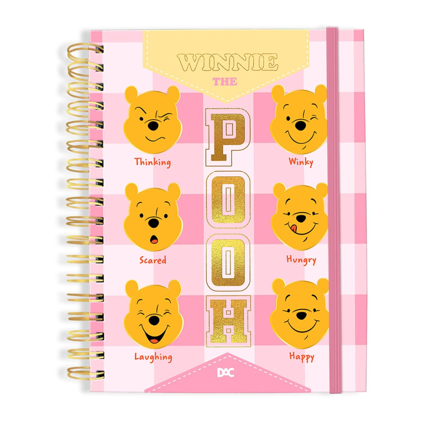 Caderno Smart Universitário Disney Pooh - Dac