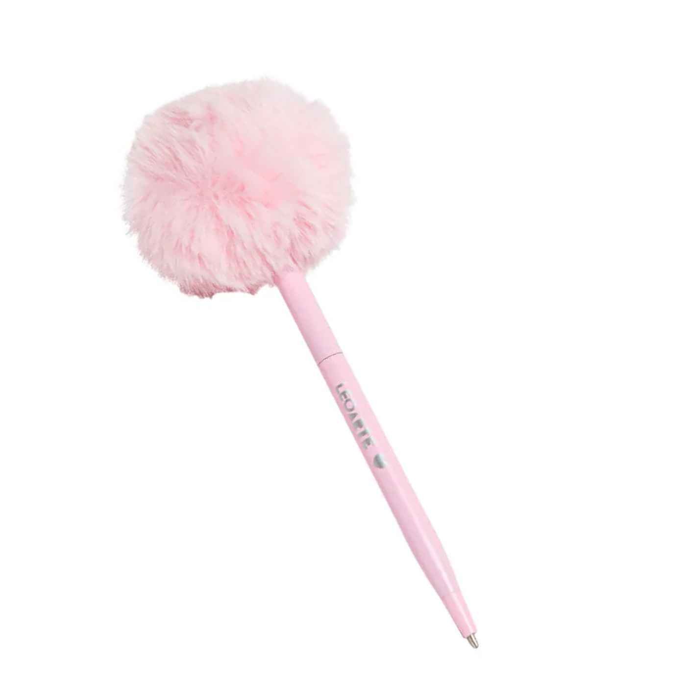 Caneta Esferográfica Pompom Pink Vibes - Leonora