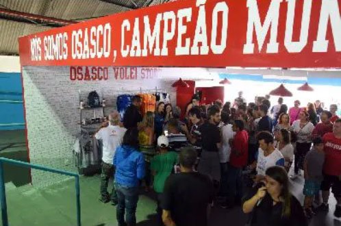 Em parceria com Saque Viagem, Osasco lança loja oficial no ginásio José Liberatti