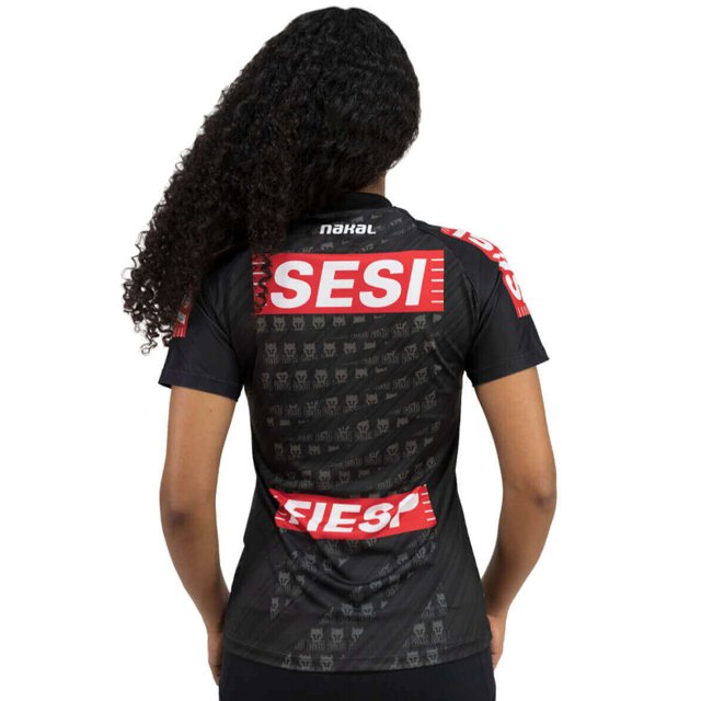 Camisa de Vôlei do Sesi-SP 2022/23 Preta - Feminina