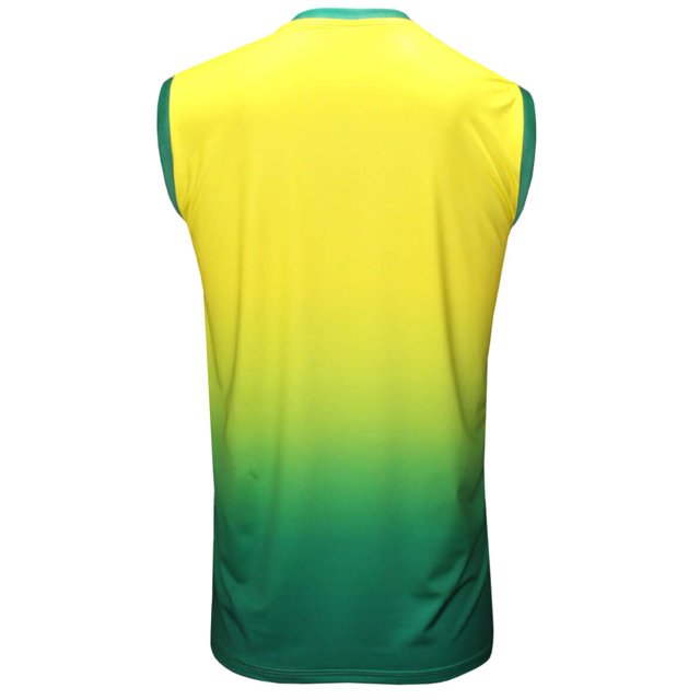 Camisa de Vôlei Brasil Retrô Amarelo 2008 - Masculina